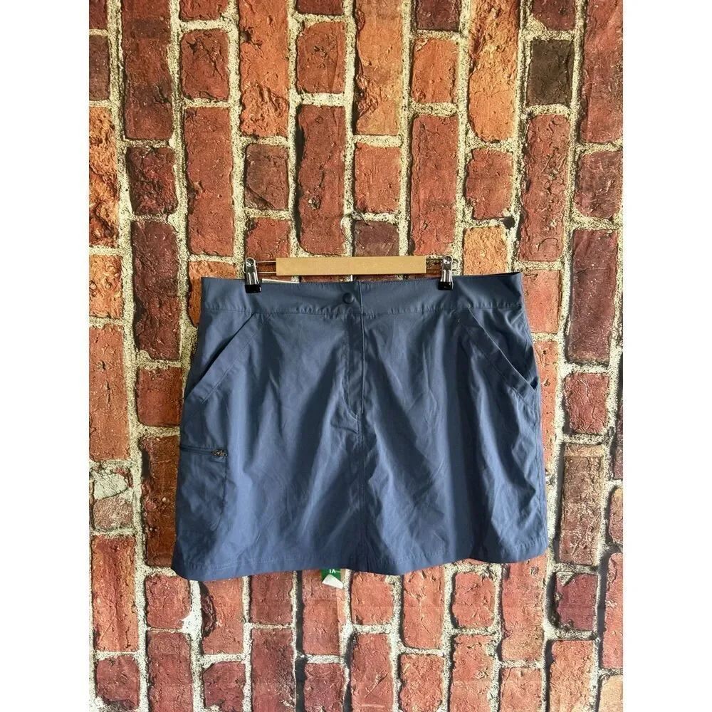 32 Degrees Cool Womens Blue Atlhetic Skirt Size XL NWT